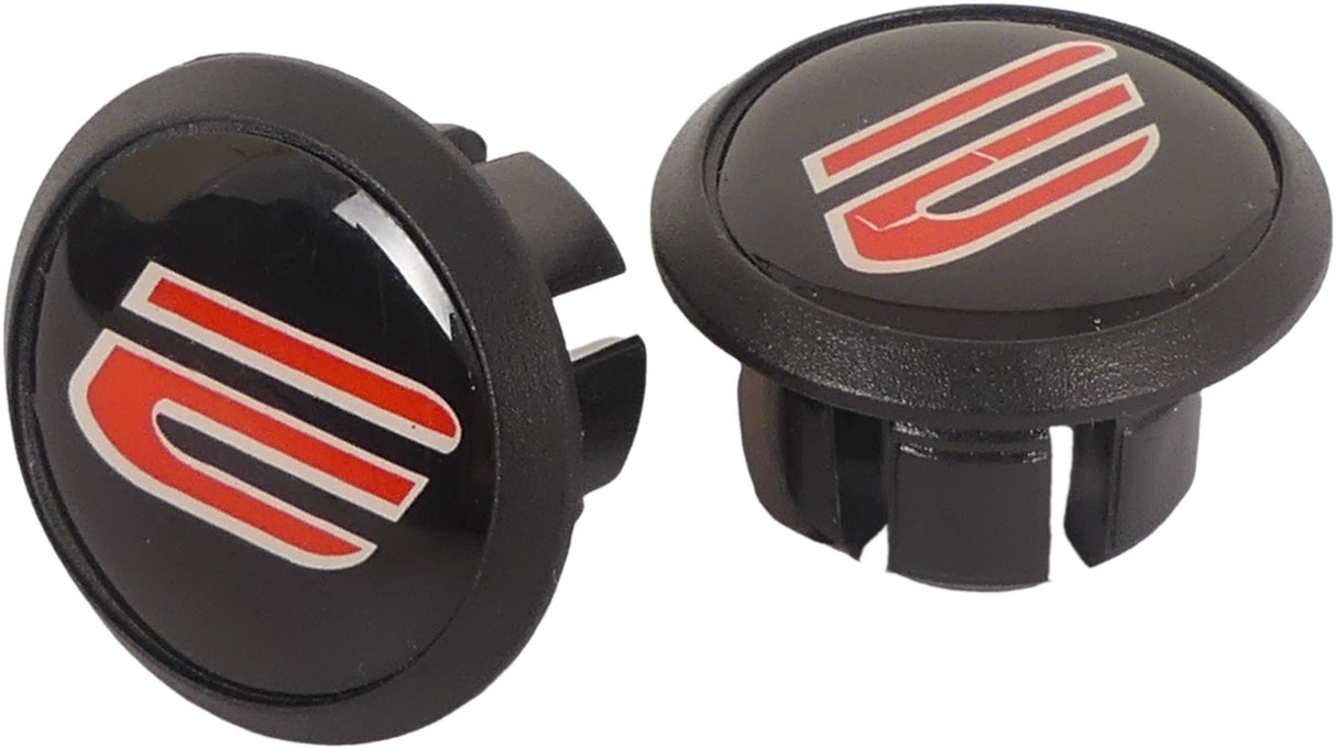 Edge Styring Lint Silicon Anti-Slip Red (2 stykker i en boks)