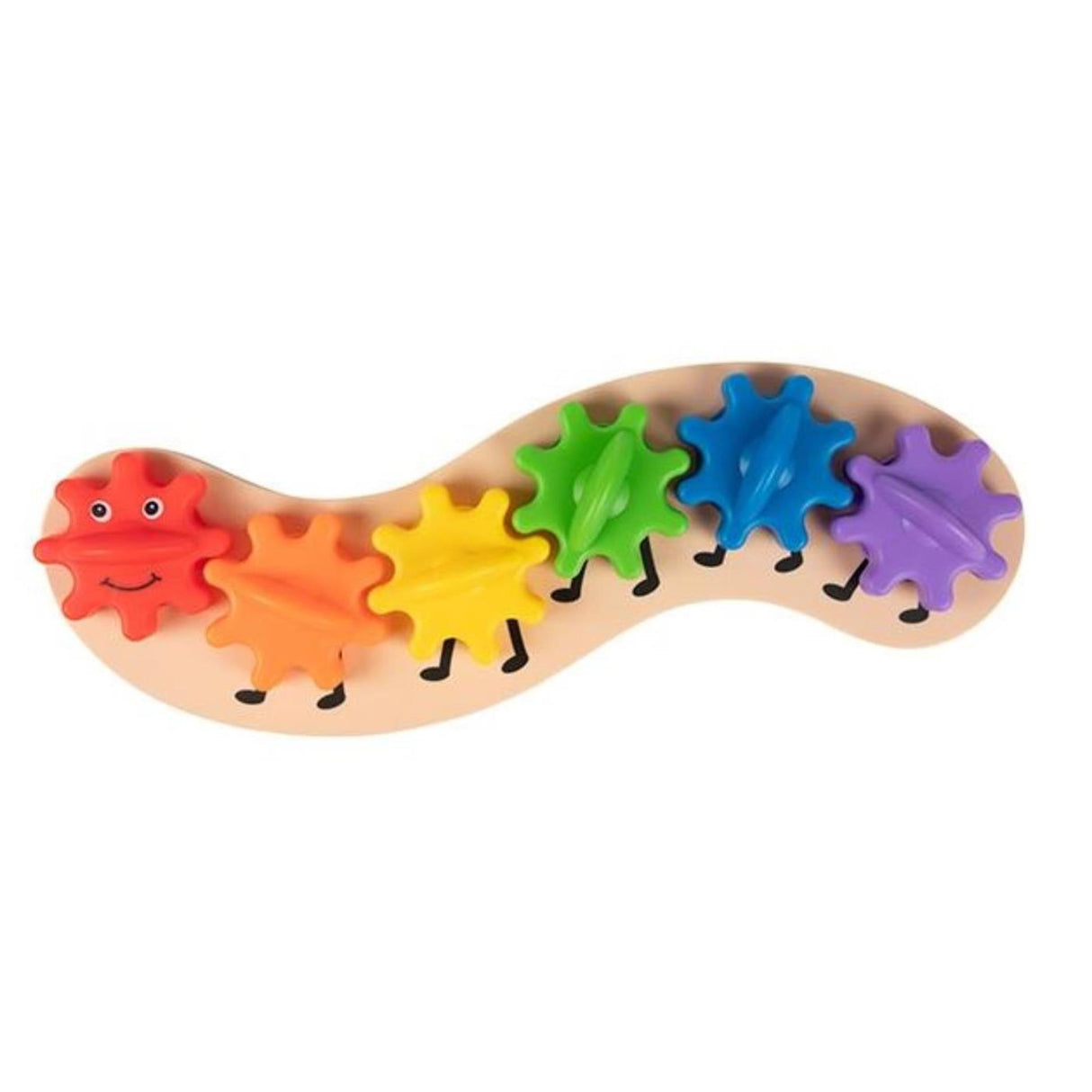 Toi-toys estrelinhas arco-íris engrenagem lagarta
