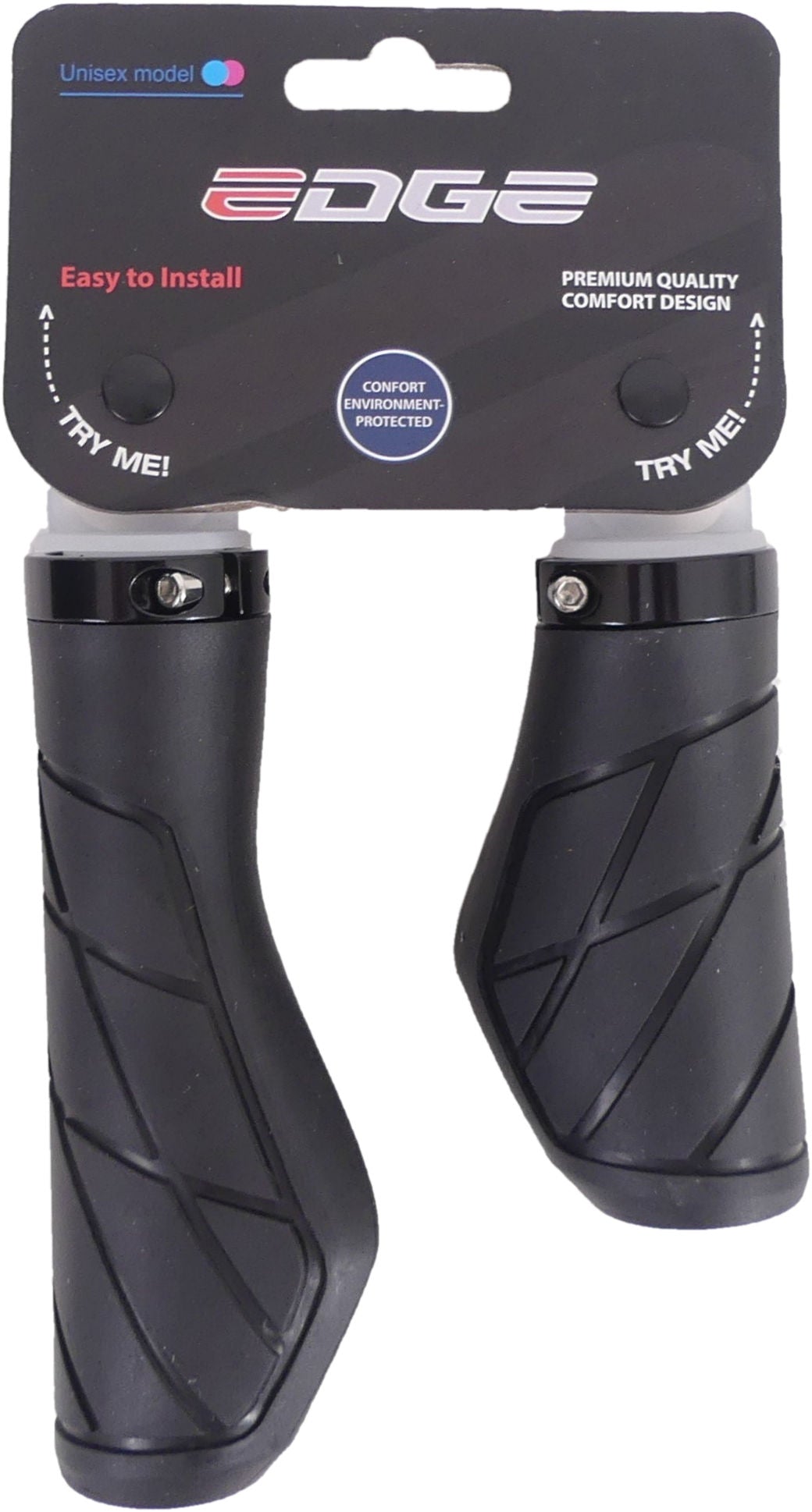 Edge Urban Grips - Ergonomic handles, prevents tingling, comfortable and safe.