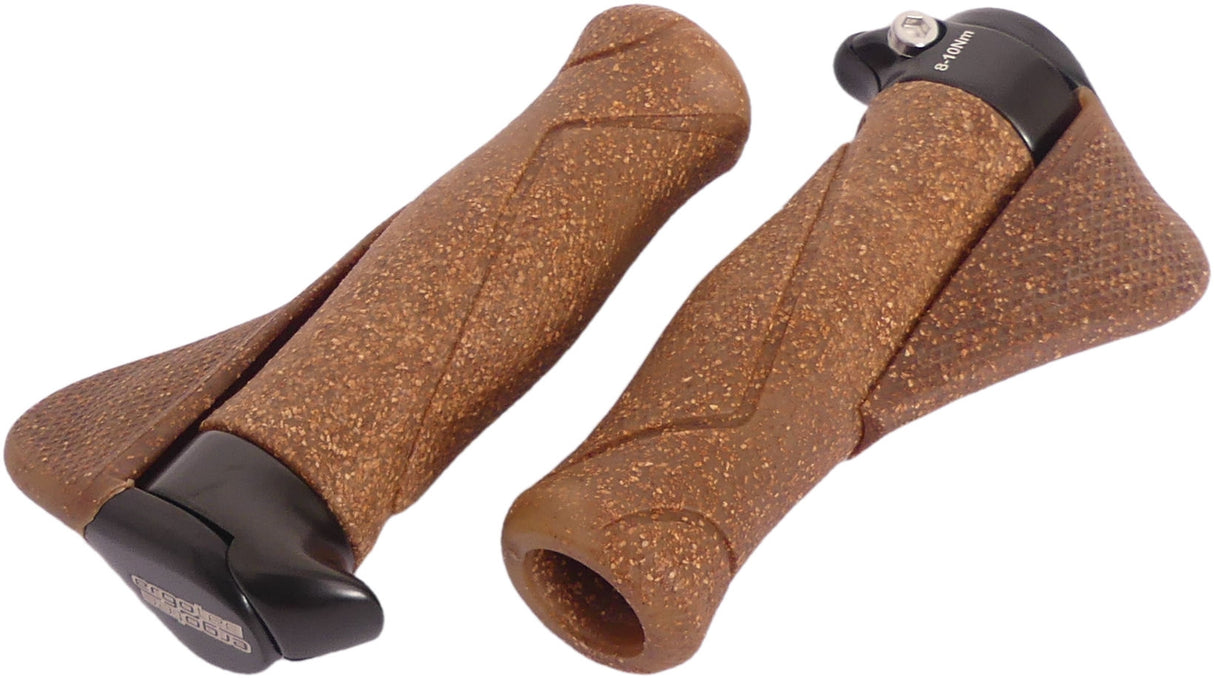 Popisovač jízdních kol s ergonomickou rukojetí 130 mm, Dura Cork a hliník, černá hnědá, tloušťka 34 mm, 235G