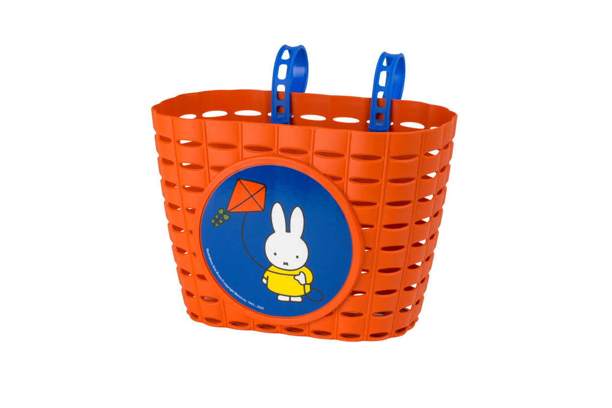 Widek Bicycle Basket PVC nijntje oranje