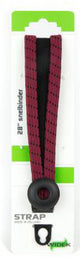 WAREK 005196 TrioBinder 24 12 mm Eye 28 pulgadas Burdeos negros en el mapa