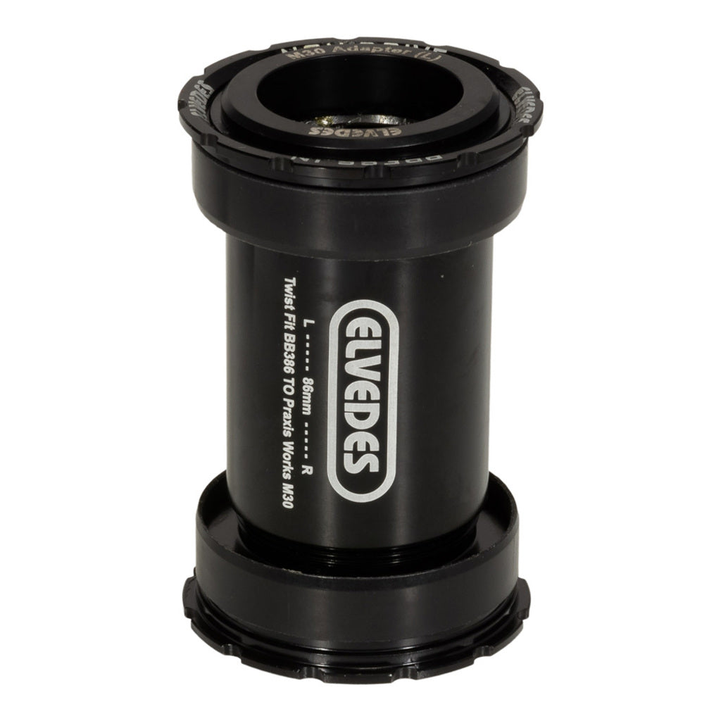 Twist Fit bottom breach Elvedes for BB386 Praxis Road MTB 46 x 86 mm