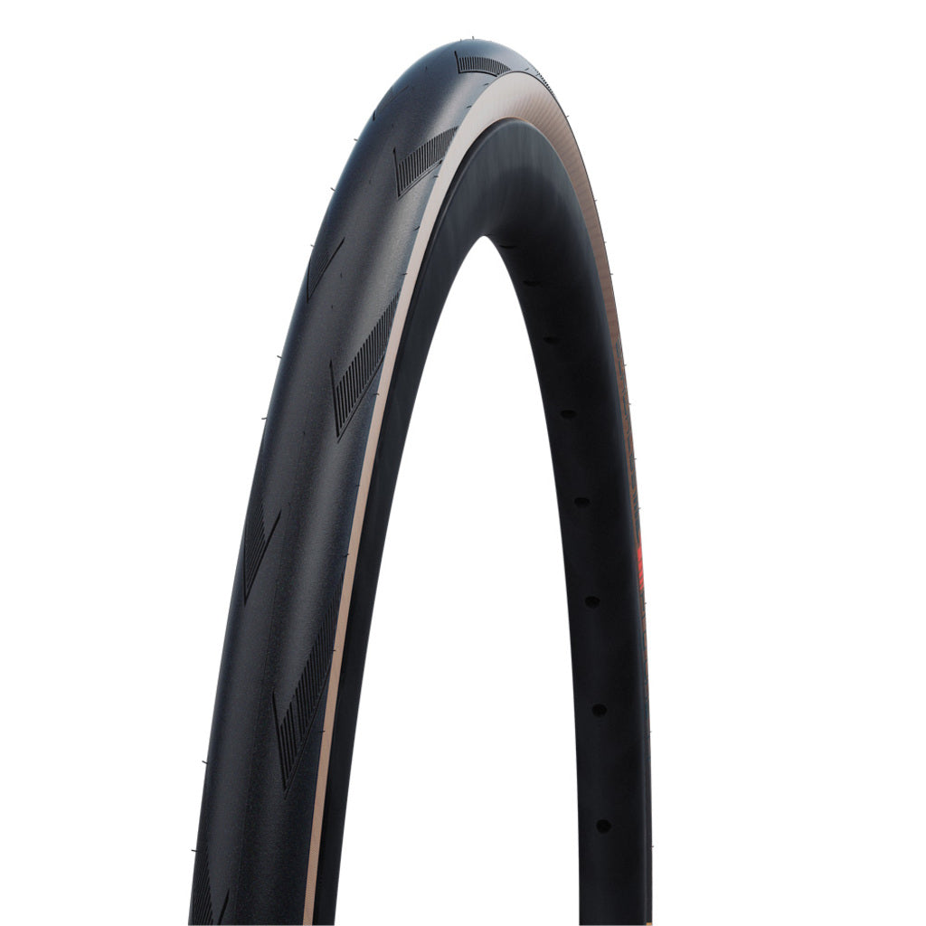„Schwalbe Pro One Evo tle Super Race“ sulankstomos juostos skaidrios odos 28x1.25