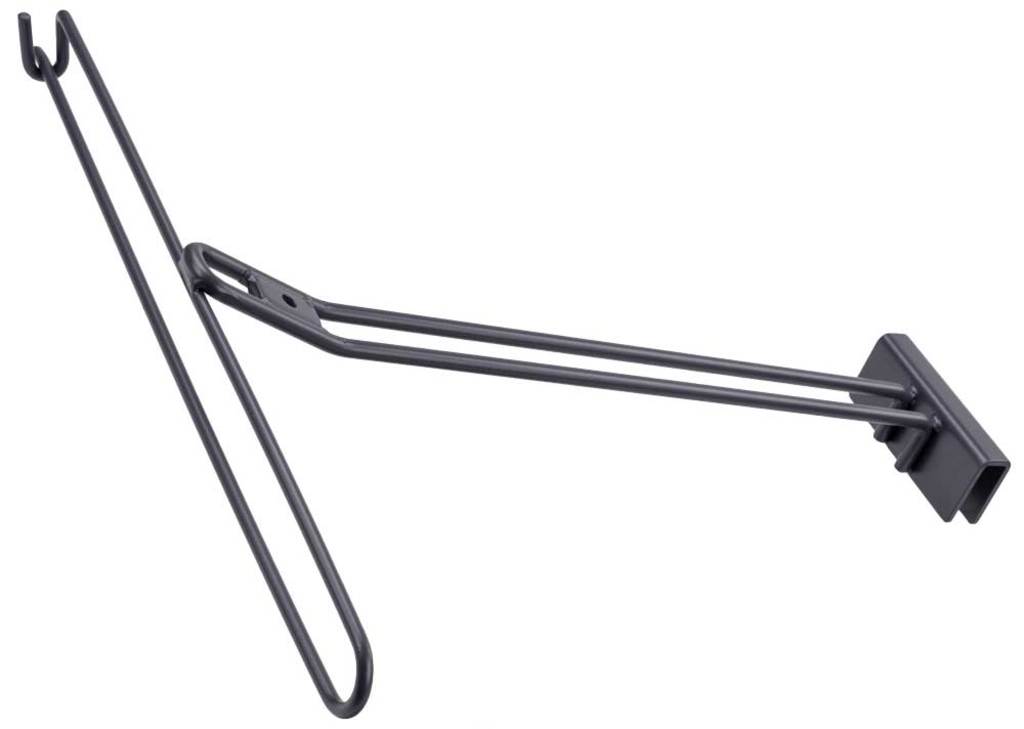 Basil rack hook perfo 35cm gray
