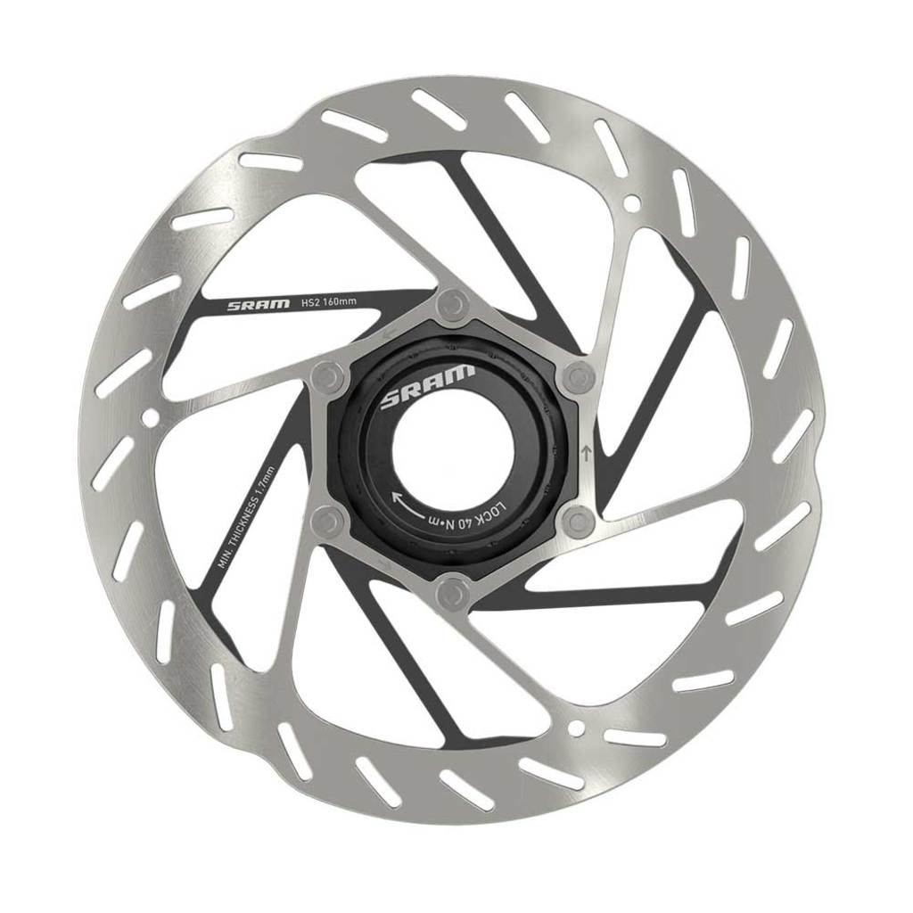 Sram remdschijf hs2 cl rounded 160mm zi