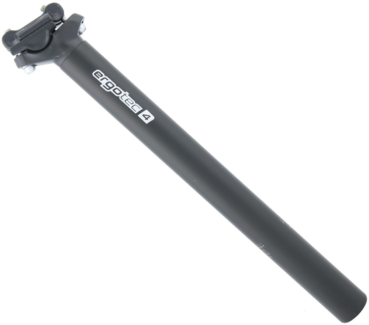 Ergotec zadelpen atar 31.6 x 350 zwart mat