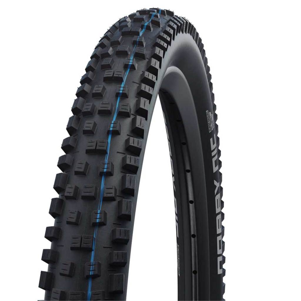 Foldningsbånd Schwalbe Nic Nic Super Ground 27,5 x 2,40 62-584 mm - Sort