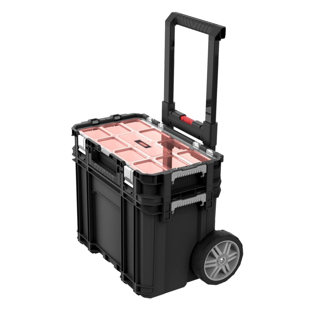 Keter Keter Tool Box se povežite z organizatorjem Mobile Black