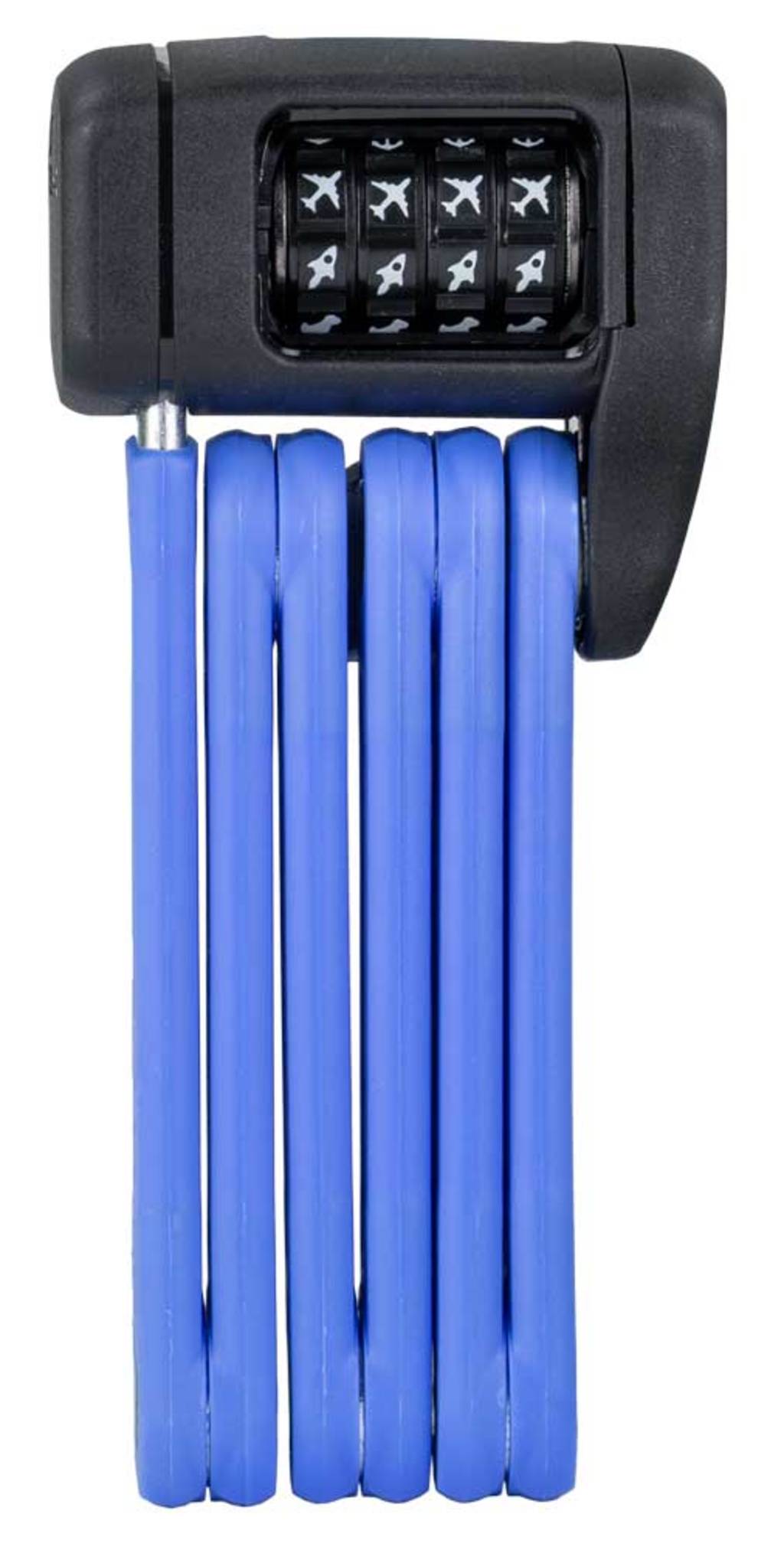 Abus Folding Lock Bordo Combo Lite Mini 6055C 60 Blue