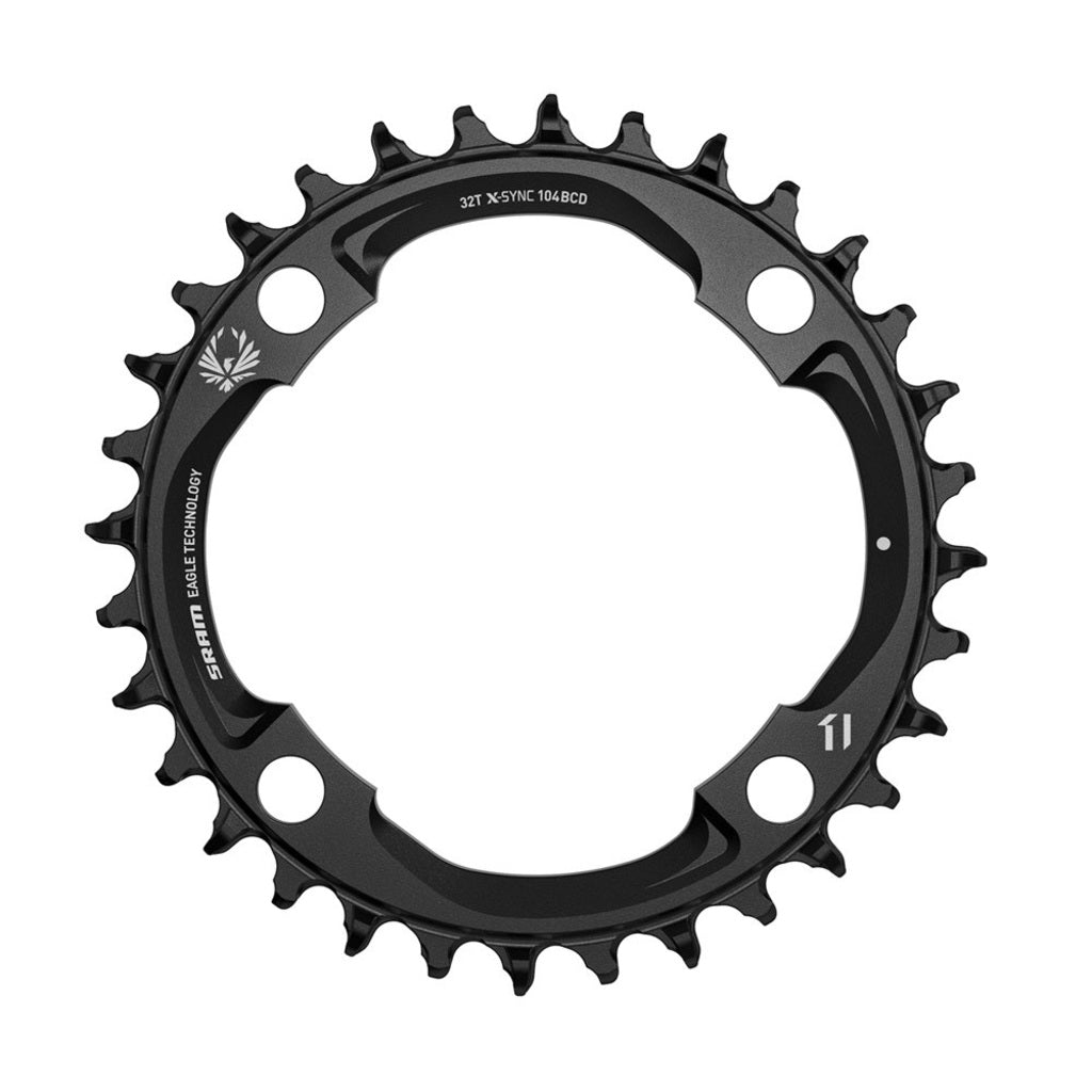 Sram chainring x-sync 2 chain ring x-sync 32t 104mm alu