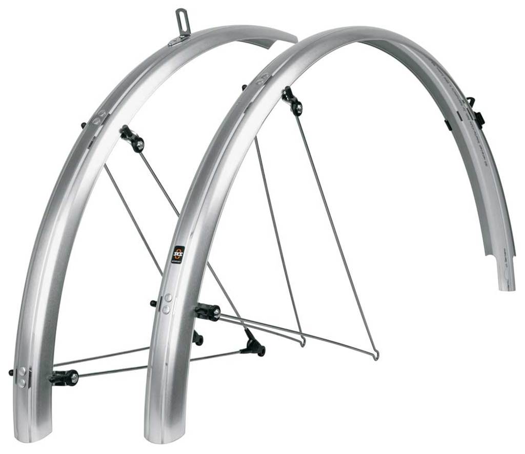 SKS Bleumels Basic 55 mm sada blatníků, stříbro