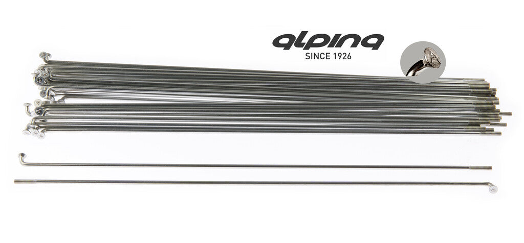 Alpina Spaken 294-13 Ø2.33mm FG 2.6 Galvanized silver (144 pieces)