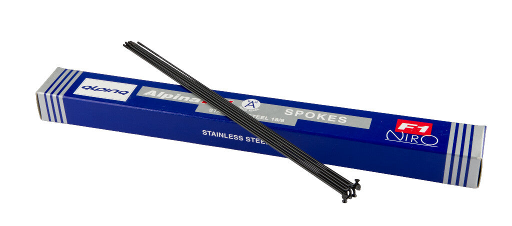 Spaken 244-13 Raggi Ø2,33 mm FG 2.6 - Černá nerezová ocel