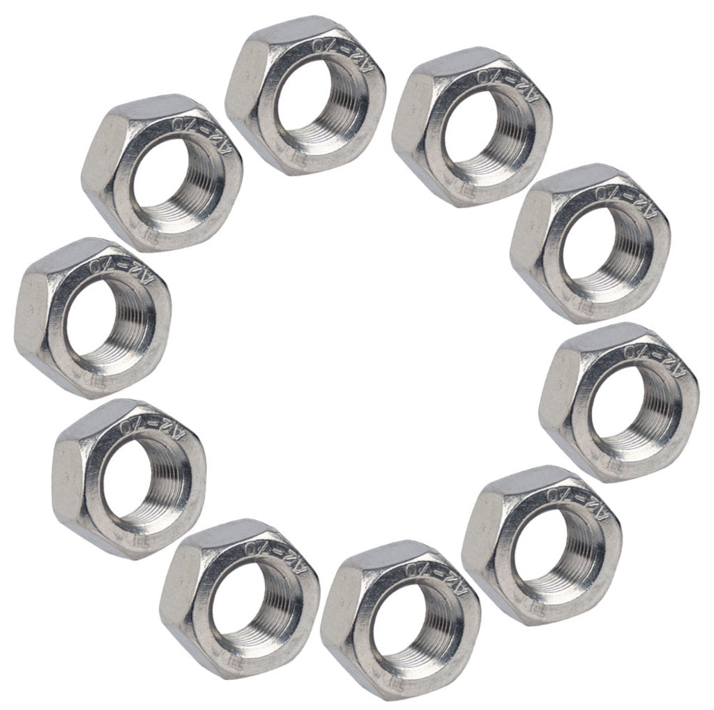 Unbranded anp hub nut open m12x1 stainless steel zi ds a 10