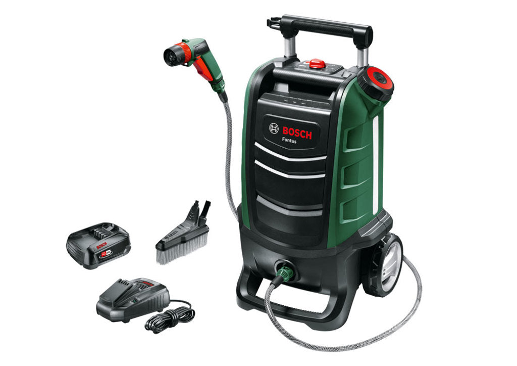 Bosch grs fontus pressure cleaner 18v m battery