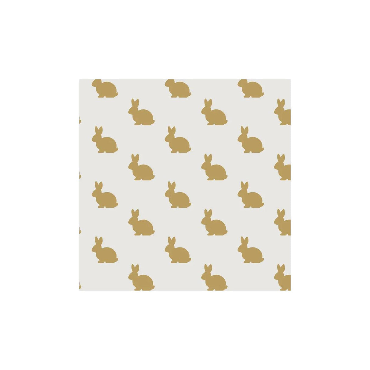 Duni servetten golden bunny 24cm