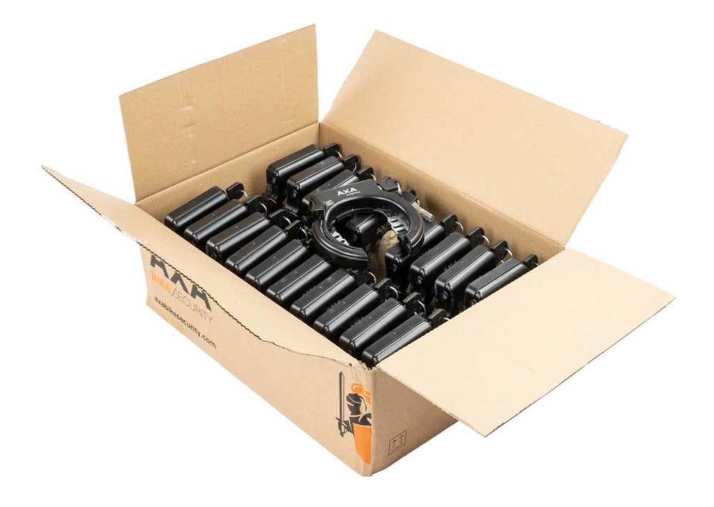 AXA Glasáil sábháilteachta Soladach Plus gléas fender. EALAÍN** dubh