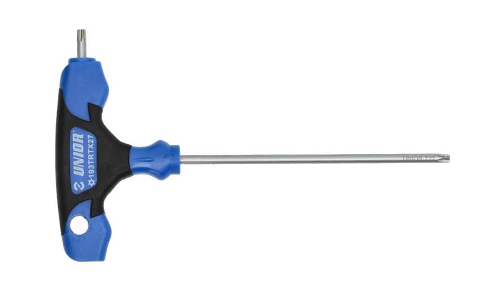 Unior grs torx key t model m hole t27