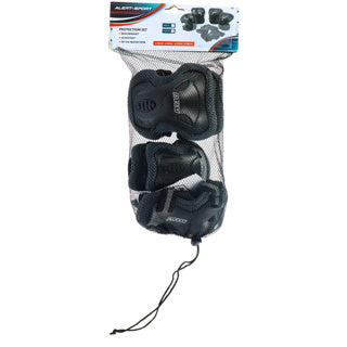 Alert Sport Skate Protective Set Children 3 -Piece (Størrelse M) Sort