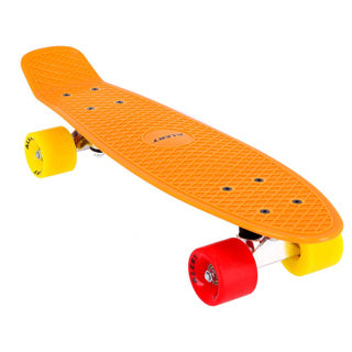 Vypojte venkovní skateboard 55 cm oranžová