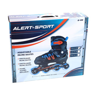 Alert Inline drsalke Velikost 31-34 Modra oranžna črna