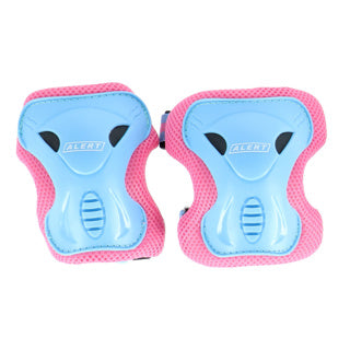 Set di protezione dello sport di allerta m Posa rosa a 3 pezzi