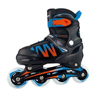 Alarm Alarm Inline Skates Größe 39-42 Blau Orange Schwarz