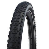 Schwalbe smart sam 29x2.35 (60-622) línea de rendimiento con cable addix negro+reflex