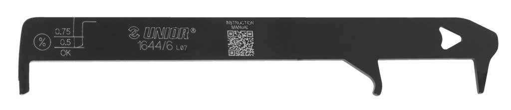Unior grs chain wear meter 6-13v