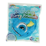 Plush bouncing furry monsters 23 cm assorted | 6 pieces
