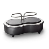 Emerio Emerio PO-122250 Pizzarette Duo + 2 spatulas Terracotta Black