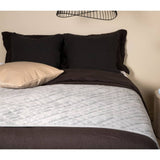 Venture Heemfaart Hausdéieren Bettsprey Jilly 80x260 cm Polyester hellgrau