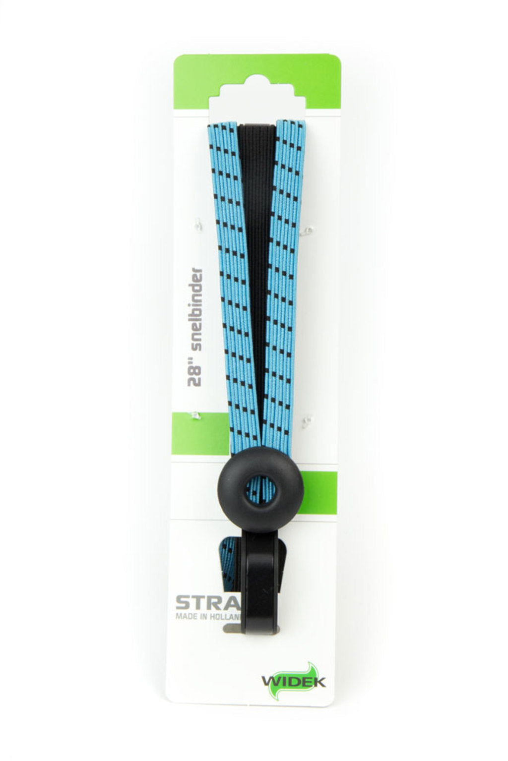 Qibbel widk triobinder øje med krog 24+2x12mm sort babyblå