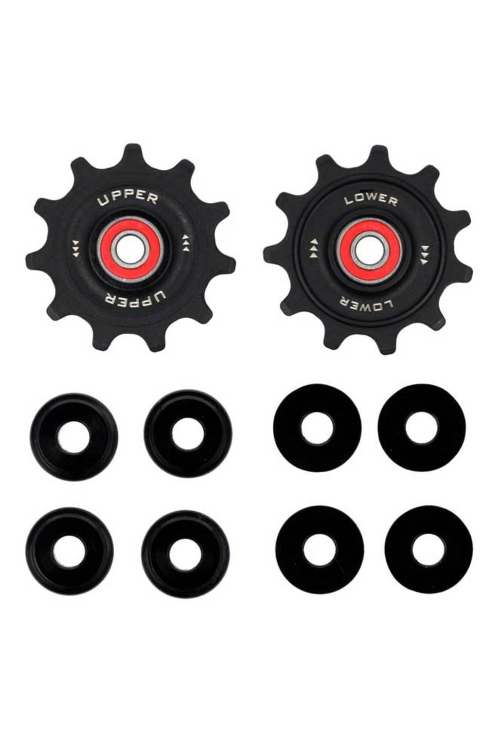 Elvedes Derailleur wheels Shimano 2x11T 12V (1Set)