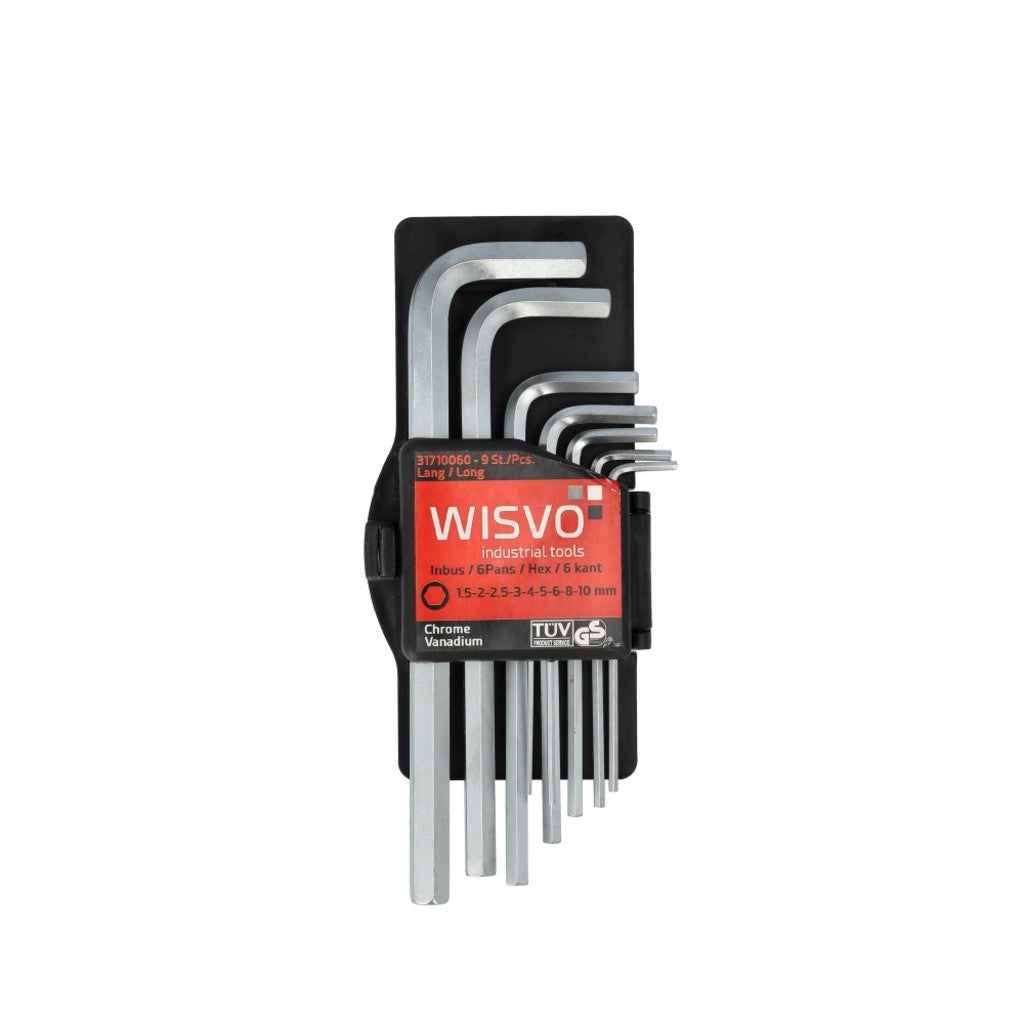 Wisvo grs inbusset 1.5-10mm 9dlg