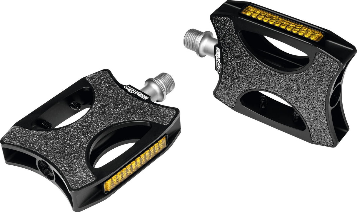 ERGOTEC PEDAL EP-URBAN SET 9 16 105x100mm alu Black