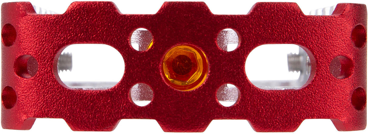 Brave platformpedaal mod. 19 platform pedal red