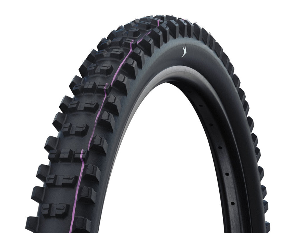 Schwalbe shredda rear gravity pro 27.5x2.50 (64-584) folding evolution line ultra soft black