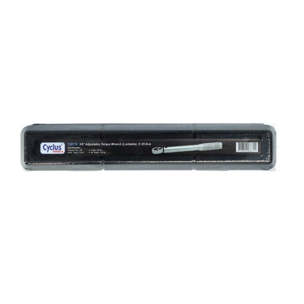 Cyclus torque wrench 3 8 Max. Torque 6 ~ 30nm 720116