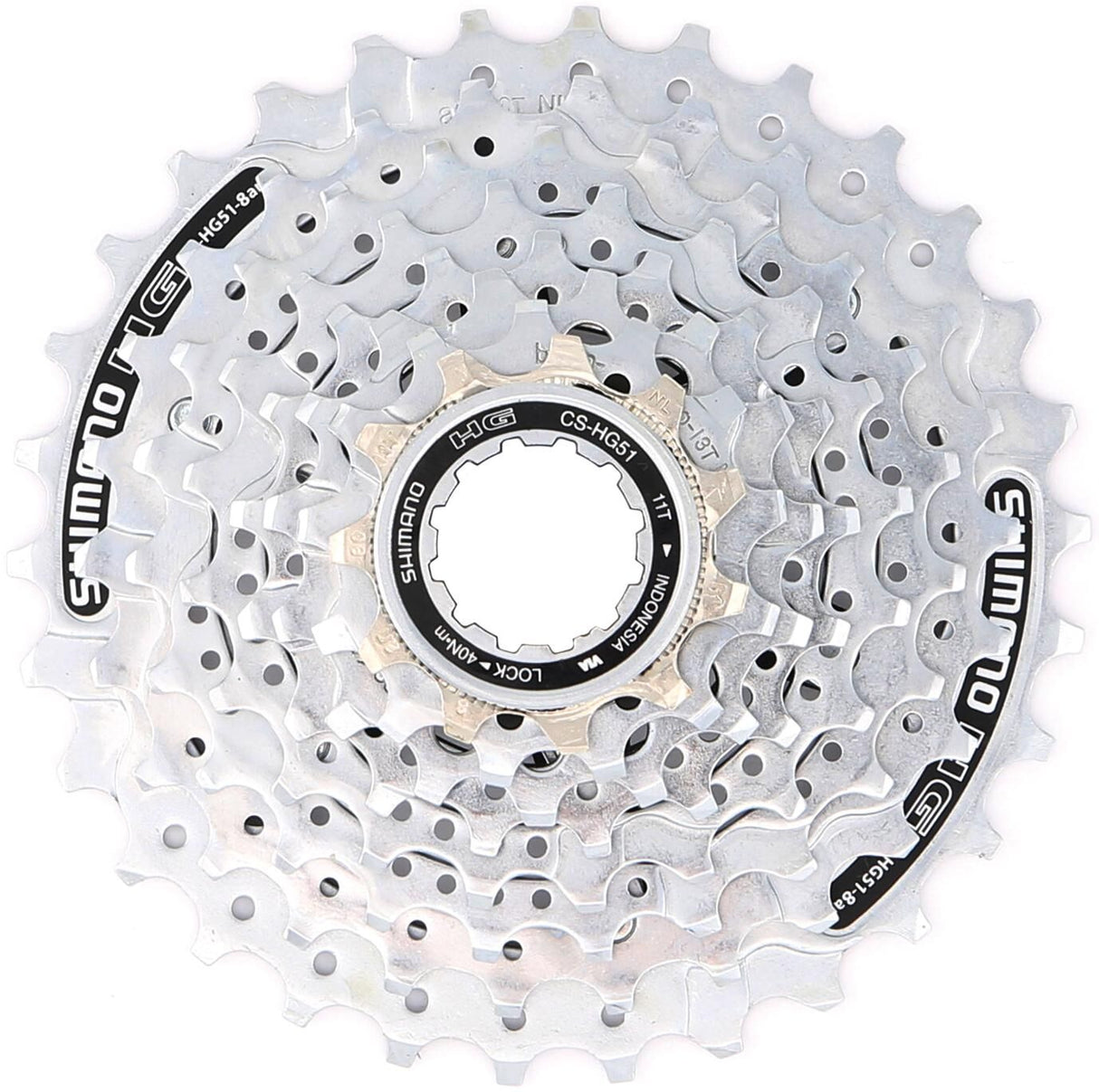 Shimano Cassette 8 Speed ​​Alivio HG51 11-30T (10 pieces in workshop packaging)