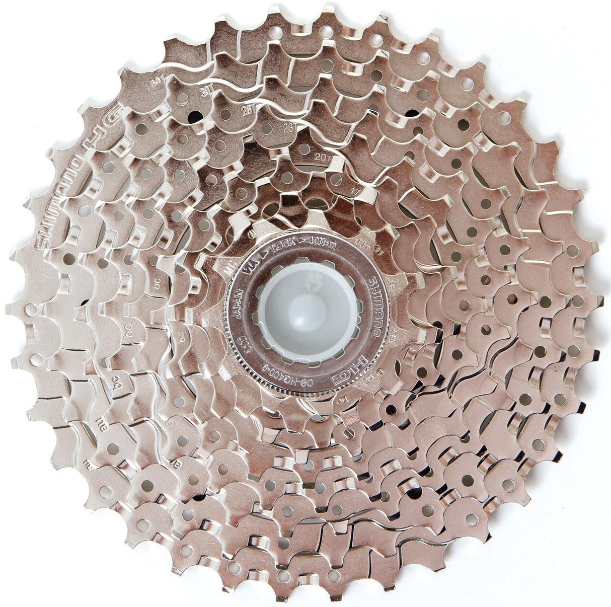 Shimano hg cassette cs-hg 400 . cas.sprocket shim.cs-hg 400 9sp 11-34t.10pcs pack