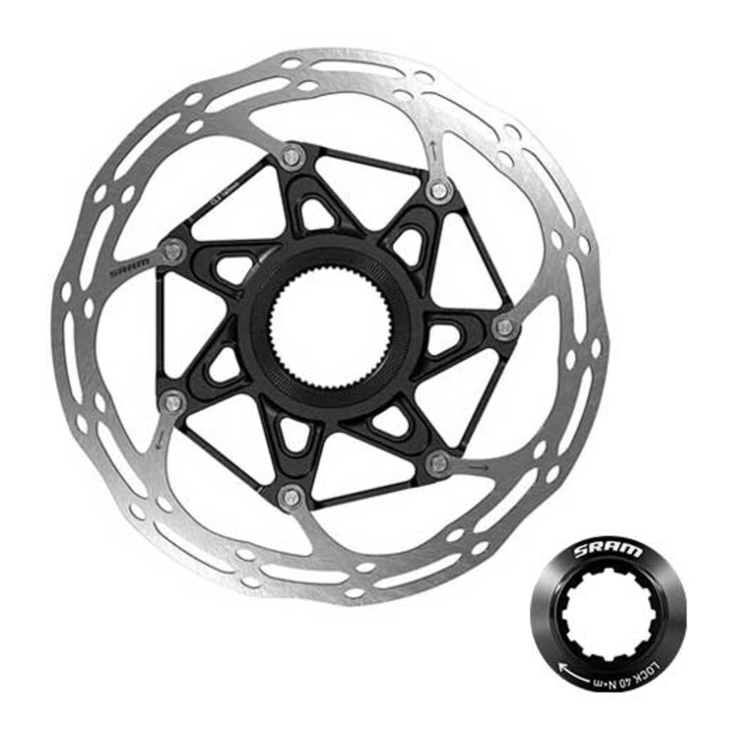 Sram brake disc centerline x rotor centerline x 160mm with lockring