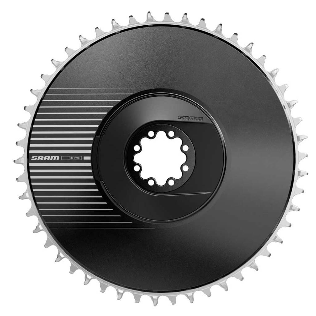 Sram chainring dearg e1 aero 44 z.