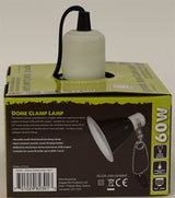 KOMODO Black Dome Clamp Lamp Freptle