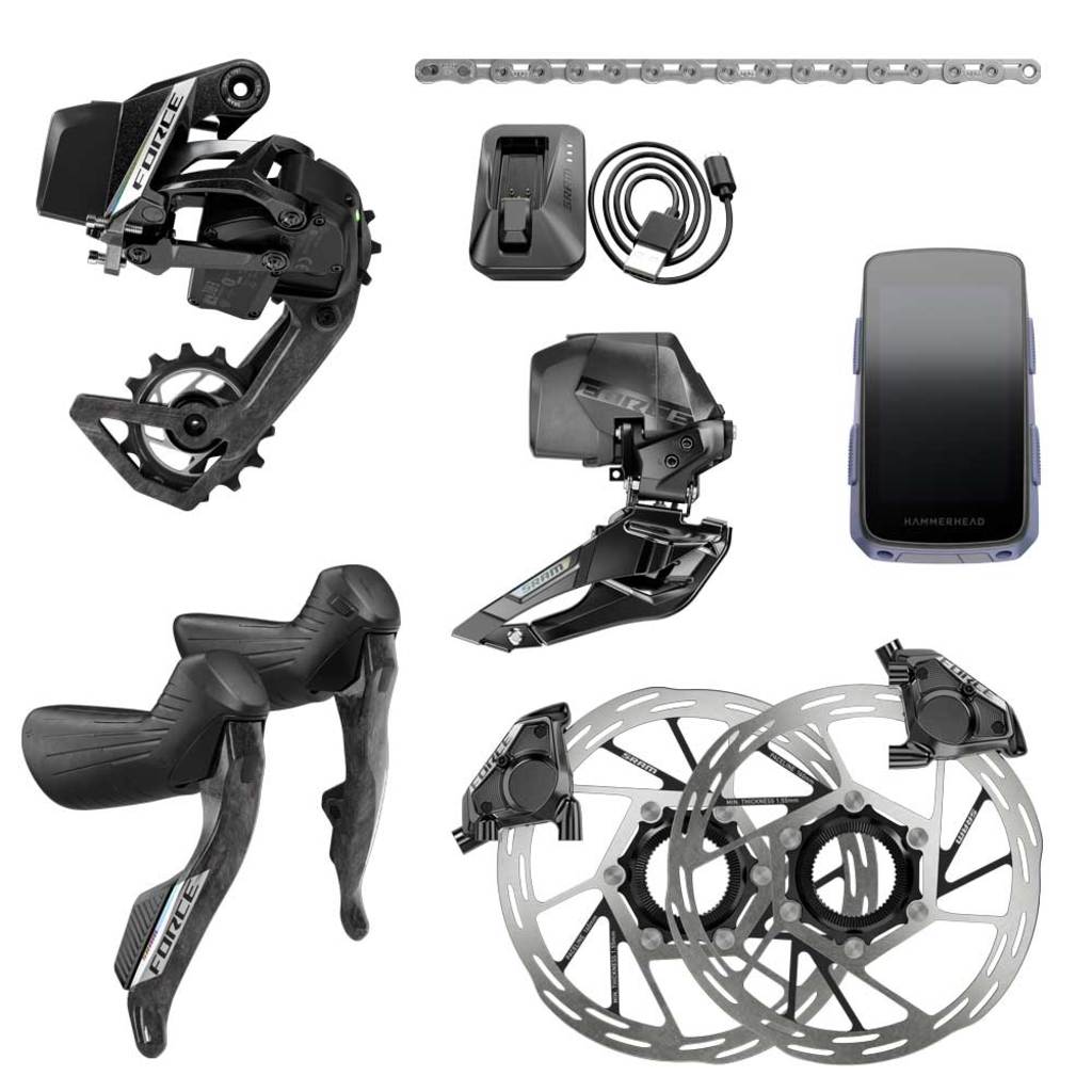 Sram upgrade kit force axs e1 fm 2p db cl 2x12v