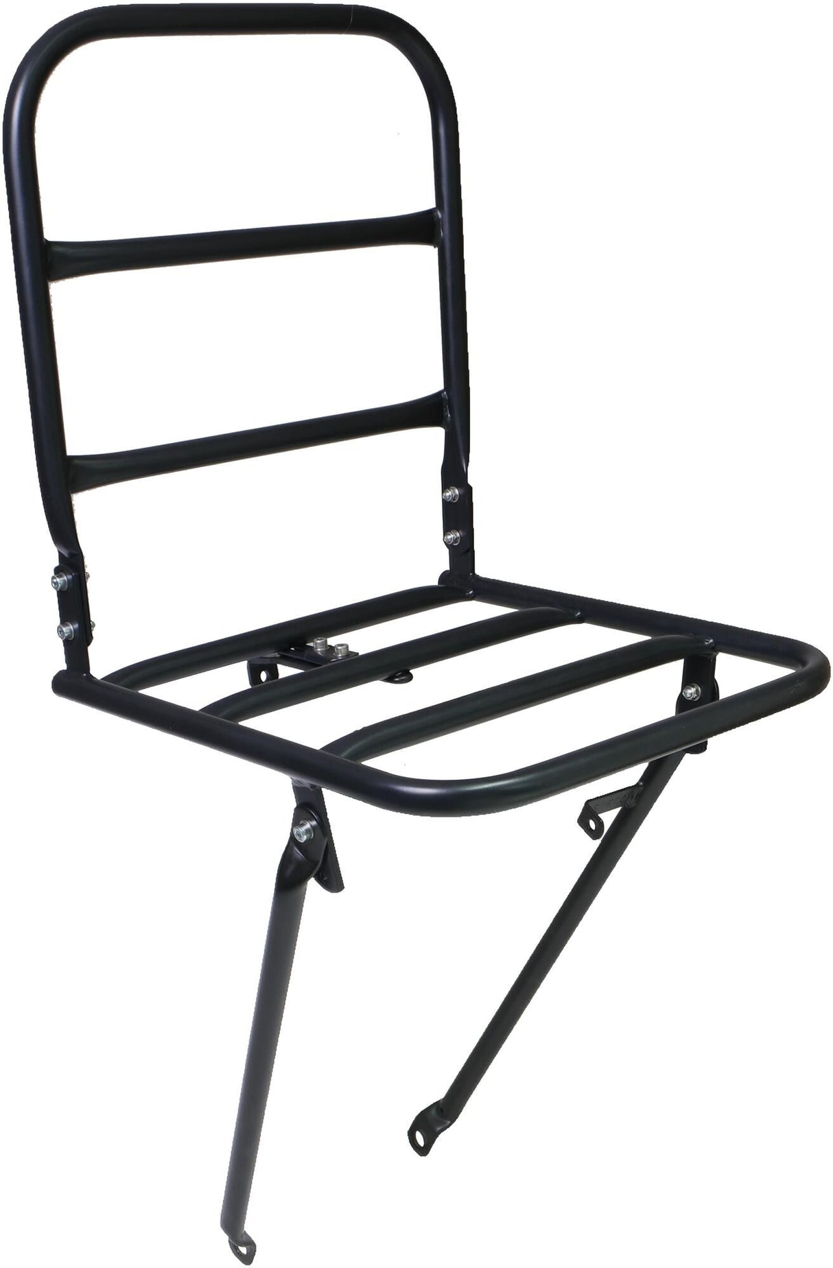 Steco bagagedrager, voorop fr.carrier 26 28 ,steel,matt black