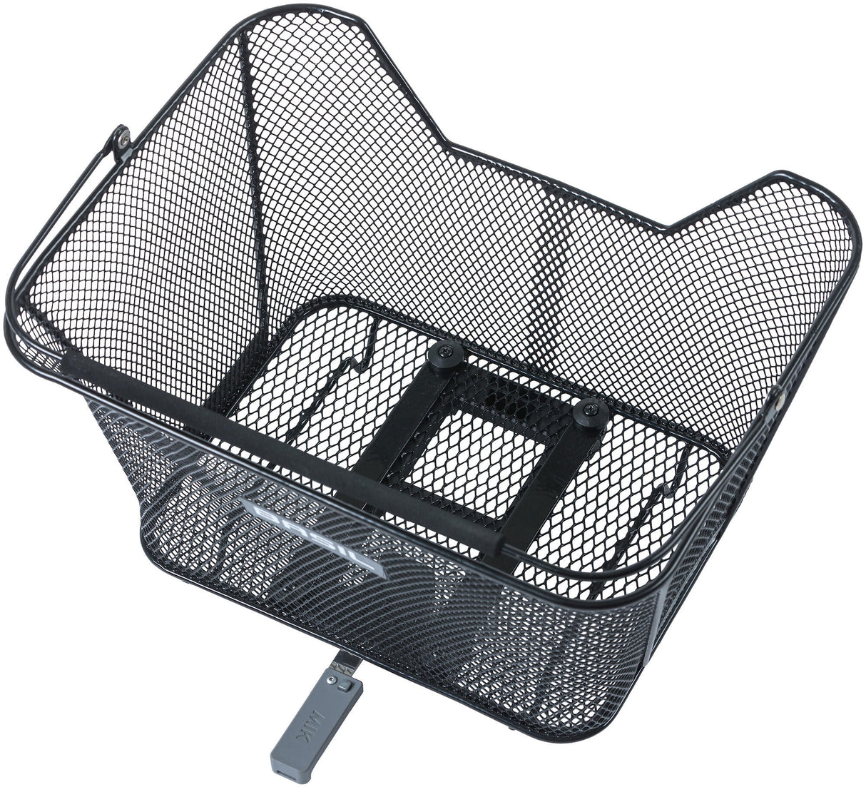 Basil Lesto MIK - bicycle basket - rear - black