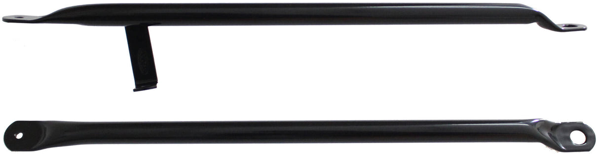 Priekinė laikiklio Steco kojelė matinė juoda