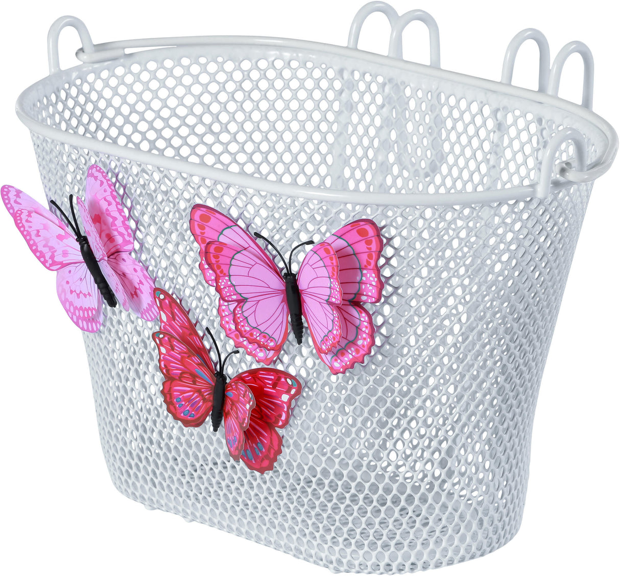Basil Jasmin Butterfly Children's Basket z przodu lub z tyłu białej
